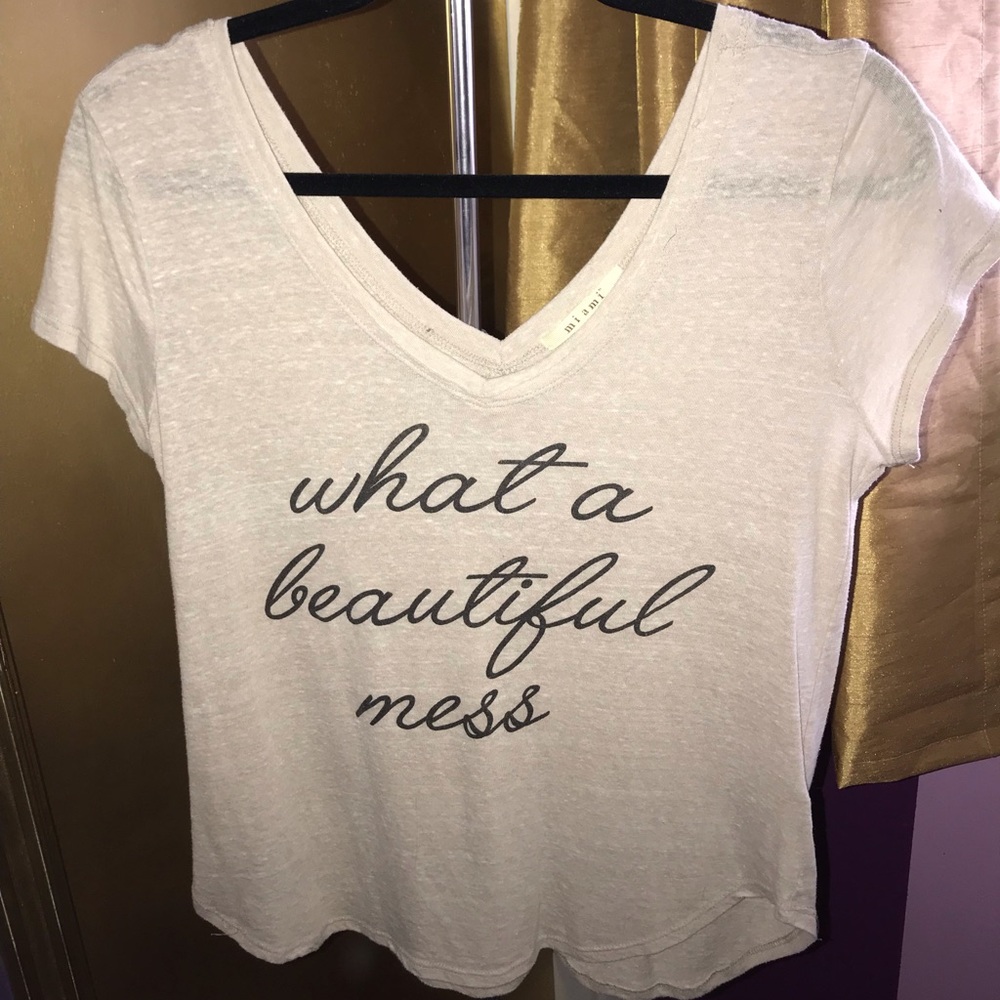 Francesca’s brand soft cotton tee